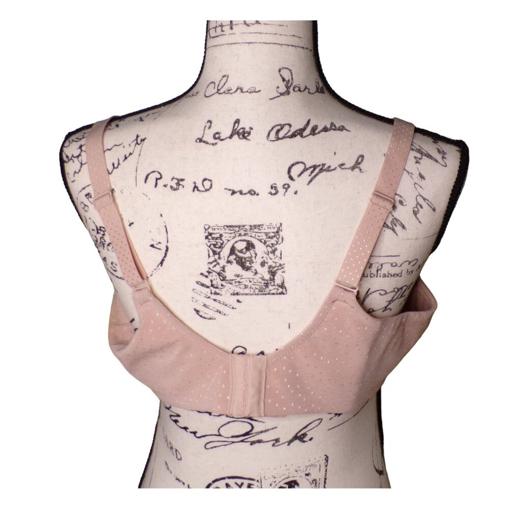 🆕WACOAL Back Appeal Non-padded Underwire Bra 34D Beige #855303 - Picture 8 of 9